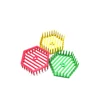 2PCS Beekeeping new multi color plastic bee cages needle type hexagon cage cell room queen rearing new bees tools supplies ► Photo 2/6