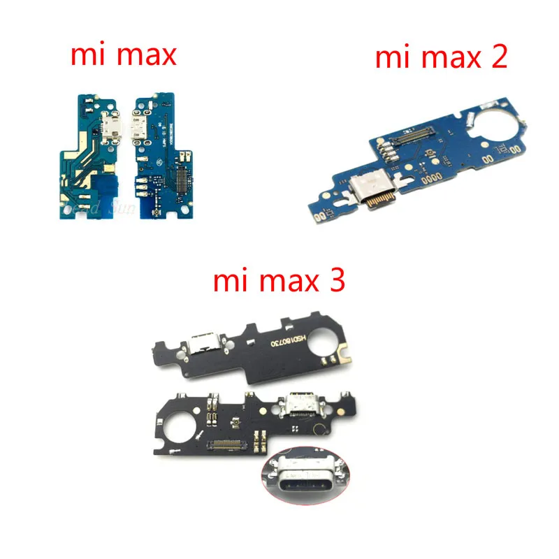 Top quality For Xiaomi Mi Max USB Charging Port Dock Plug Jack Connector Charge Board Module Flex Cable 100% Tested | Мобильные