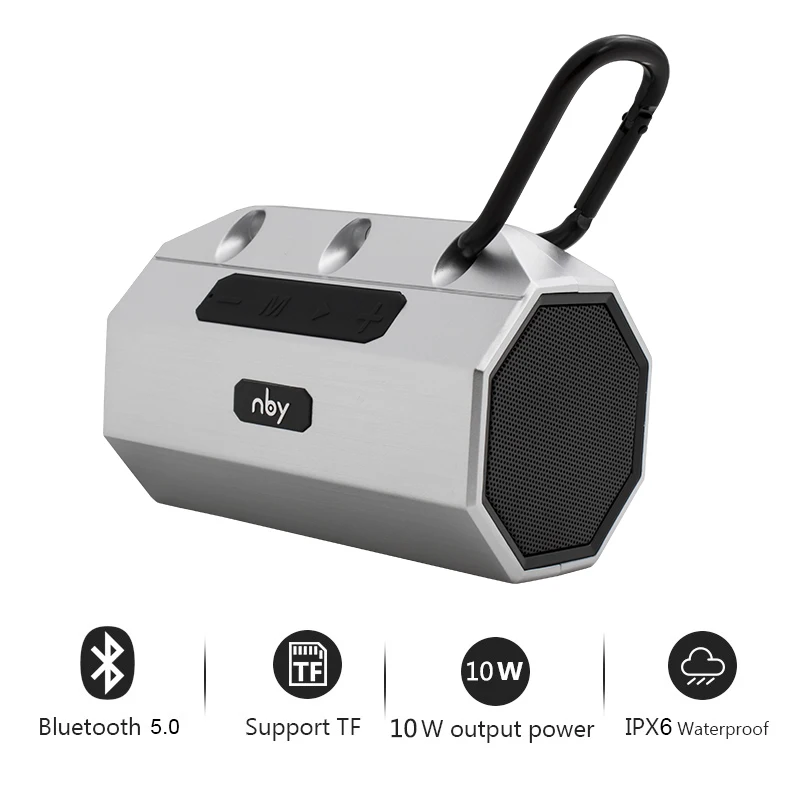 Портативная Bluetooth Колонка NBY 2290 Беспроводная мини колонка с микрофоном и басами