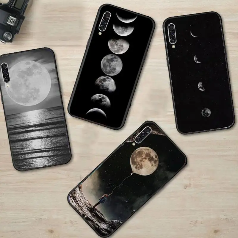 

Moon stars space fashion Phone Case For Samsung Galaxy A 3 6 7 8 10 21 01 11 31 91 10S 20S 30S 50S PLUS