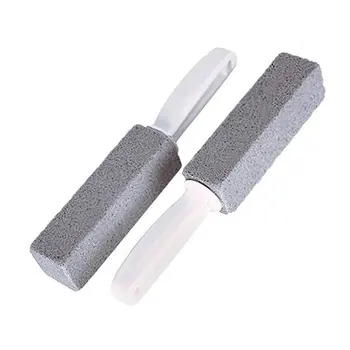 

2Pcs Toilets Brushes Natural Pumice Stone Cleaning Stone Cleaner Brush With Long Handle for Toilets Sinks Bathtubs New