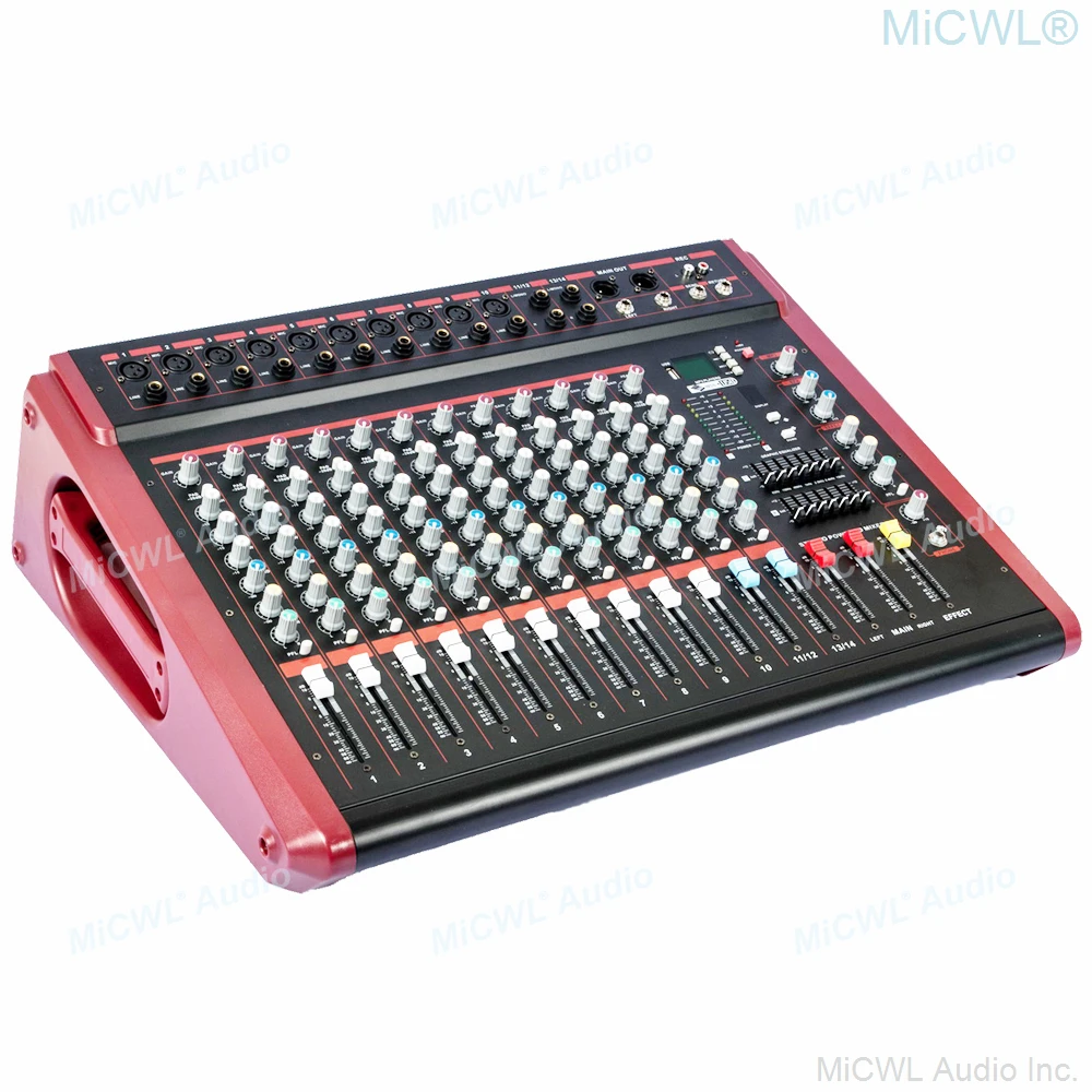 MiCWL 14 канал нового поколения 2800 W звукомикшер 12-способ микшерный - Цена: 44 334,66 - 47 712,54 руб.