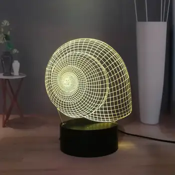 

Toy Table Lamp Novelty LED Animal Night Light Snail Shell Home Decor Atmosphere Light USB MINI Desk Lamp Children Birthday Lamp