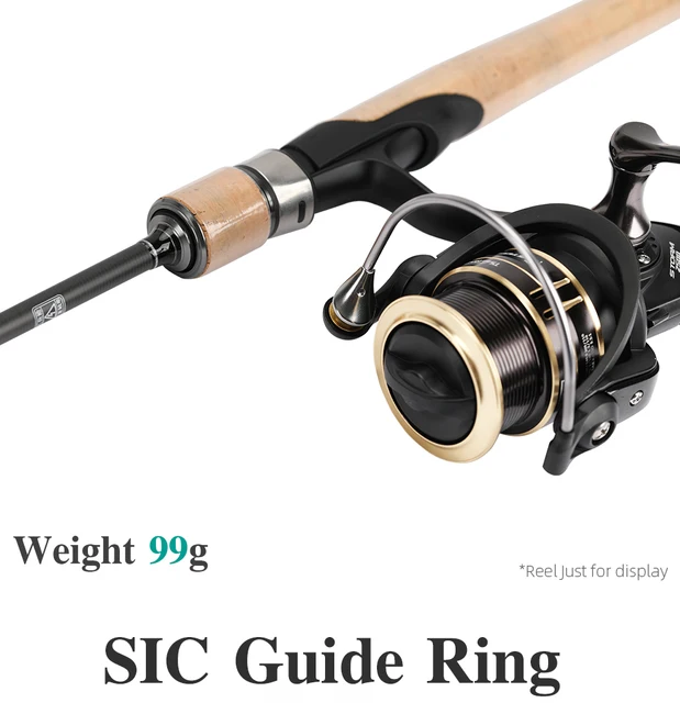 TSURINOYA DRAGON 1.82/1.98/2.04/2.1m L/UL MF/M Spinning Rod Casting Rod  1-10g Lure Fishing Rod Pesca Olta Baitcasting Rod