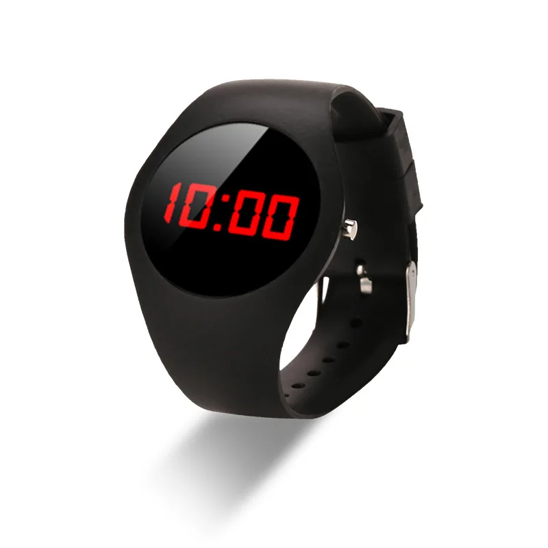 Ultra-thin Children's Wrist Watch Fashion Sport Kids Digital Clock Colorful Silicone Student Wrist Watches Boys Baby Hour A3550 afbeelding