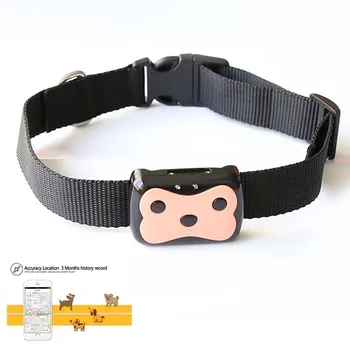 Nicrew犬gpsトラッカーペットロケータ犬猫用スマートリアルタイム測位追跡デバイス襟IP67 防水 & アプリ