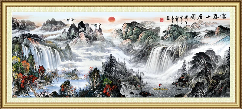 江山如画富春山居图  效果图-001