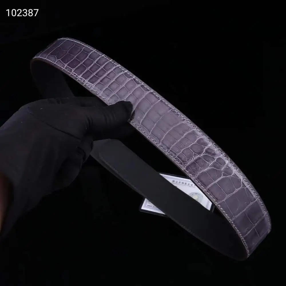 Рисунок 3 - Ремень из натуральной крокодиловой кожи для мужчин