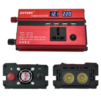 

Pure Sine Wave Inverter DC 12v/24v To AC 110V/220V 3000W Voltage Transformer Power Converter solar EU Plug Car Inverter