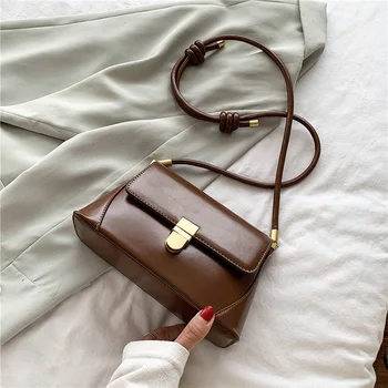 

2020 New Fashion PU Leather Bags For Women Designer Small Handbags Chain Shoulder Messenger Bag Mini Purses Hand Bag Sac A Main