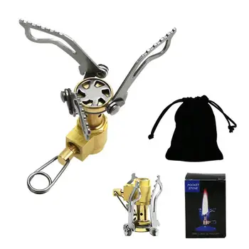 

Outdoor Portable Folding Mini Camping Oven Gas Stove Survival Furnace Stove 36g 3000W Pocket Picnic Cooking Gas Burner Cooker SD
