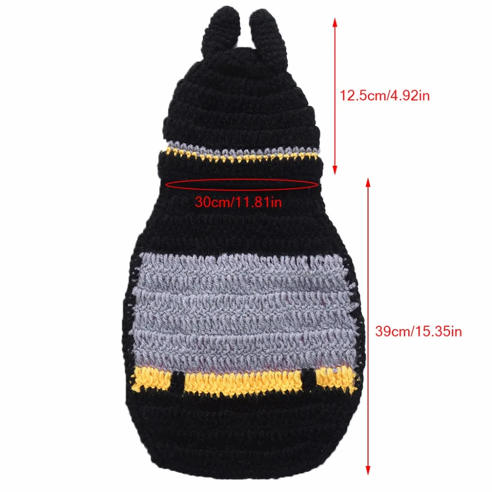 New Newborn Baby Girls Boys Crochet Knit Costume Photo Photography Props Outfits New