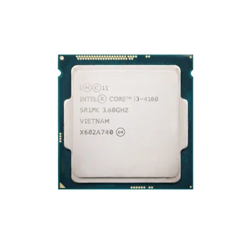 

Intel Core Processor I3 4160 I3-4160 CPU LGA1150 22 nanometers Dual-Core 100% working properly Desktop Processor