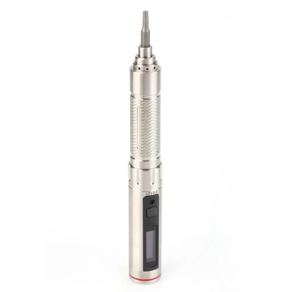 ES121 Precision Electric Somatosensory Screwdriver Smart Motion Control 3 Axis Gyro OLED Screen With Scewdriver Bits