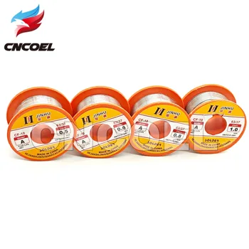

0.5/0.6/0.8/1.0MM 63/37 50g 2.0% Tin Lead Tin Wire Melt Rosin Core Solder Soldering Wire Roll