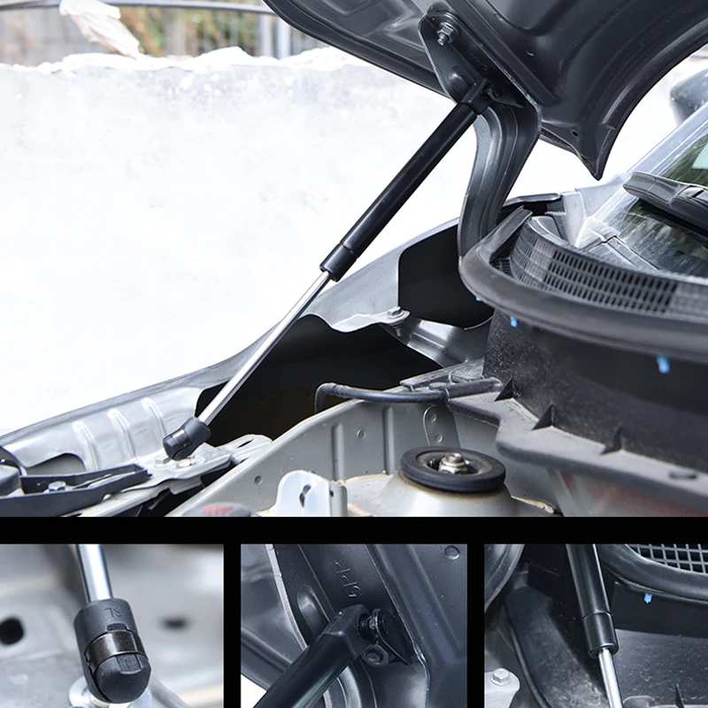 

For Nissan Kicks 2016 2017 2018 2019 Car Styling Hood Cover Strut Hydraulic Rod Telescopic Rod Lift Support Auto Accessories