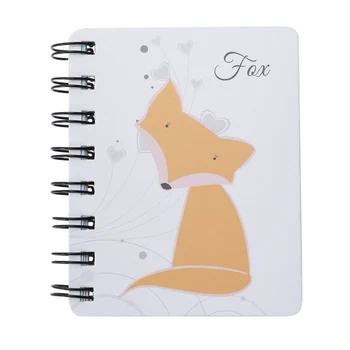 

1 Pcs Creative Cute Animal Cartoon Rollover Coil Notebook (fox)