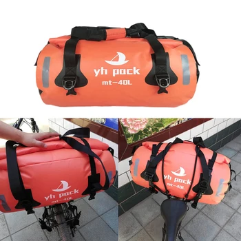 

40L 66L 80L 90L Motorcycle Bag Car Waterproof Storage Pack Outdoor Travel Large Capacity Bags 2020New Shoulder Bag Saddle bag