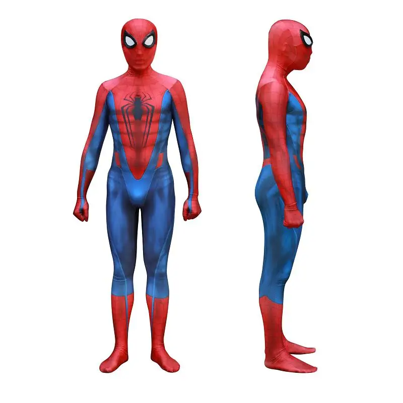 Костюм Капитана Америки, костюм Человека-паука Питера Паркера, комбинезон для косплея зентай, костюм супергероя на Хэллоуин, наряд на