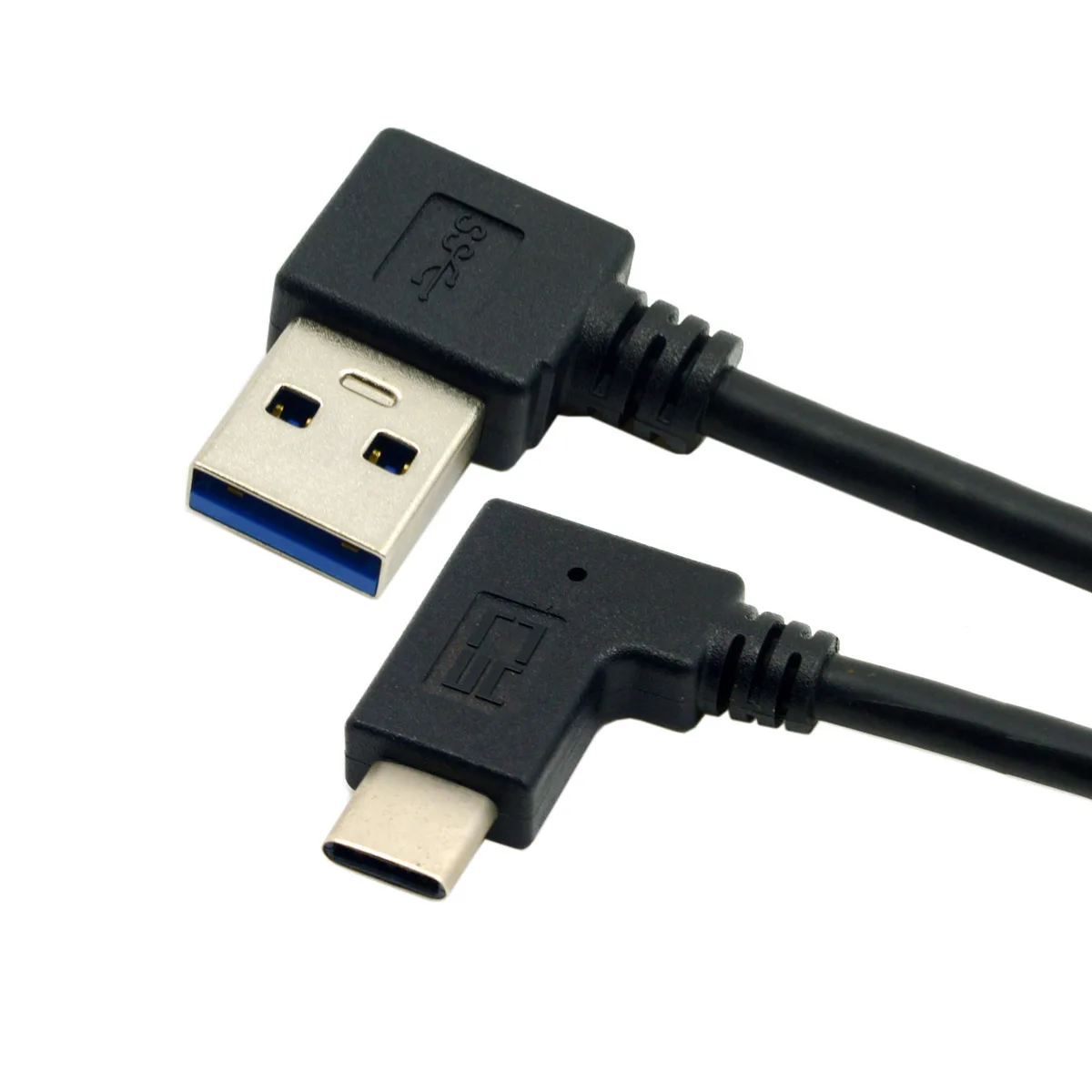 

USB C to USB 3.0 Cable Adapter USB 3.1 USB-C to USB 3.0 Cable Cord Left Angle USB Cable For Tablet Mobile Phone Hard Disk Drive