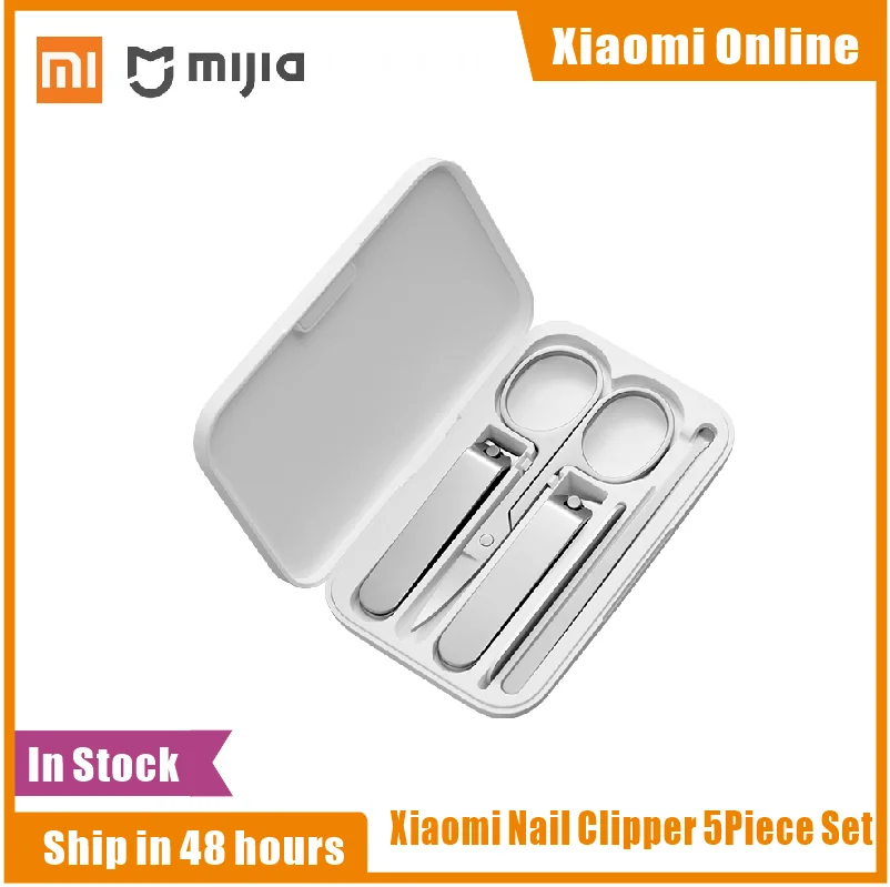 Набор ножниц для ногтей Xiaomi Mijia 5 шт. нержавеющая сталь профессиональный триммер