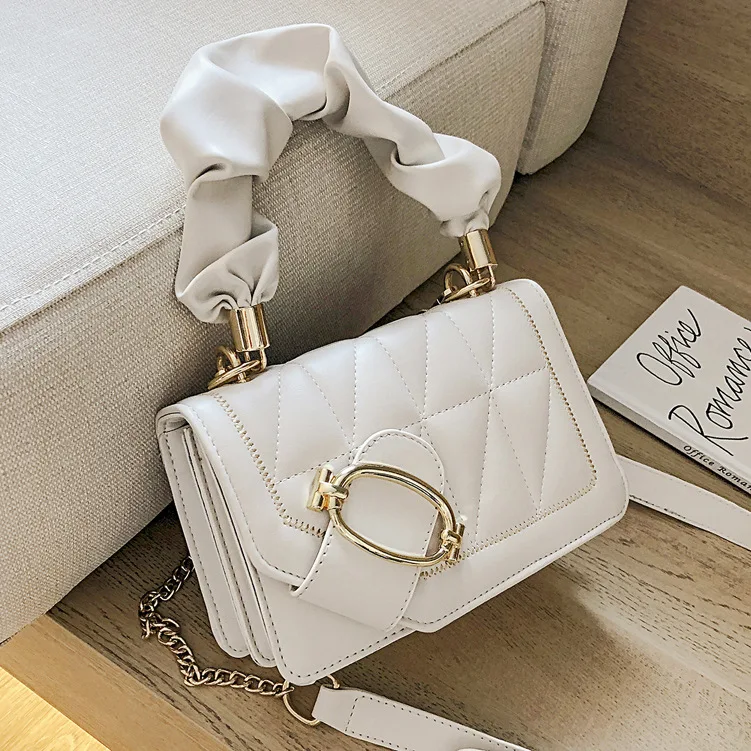 

2020 new trendy fashion fold handbag high quality all-match one-shoulder messenger bag high-end western style ladies handbag