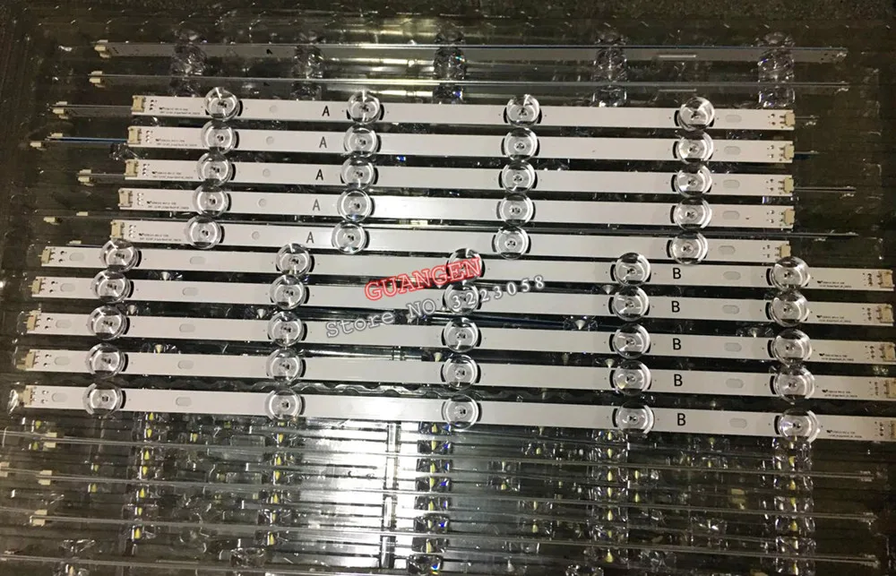 

5set=50 PCS LED backlight strip for LG 50LB 50LB650V Innotek DRT 3.0 50 A B 6916L-1736A 1735A 6916L-1978A 1979A new