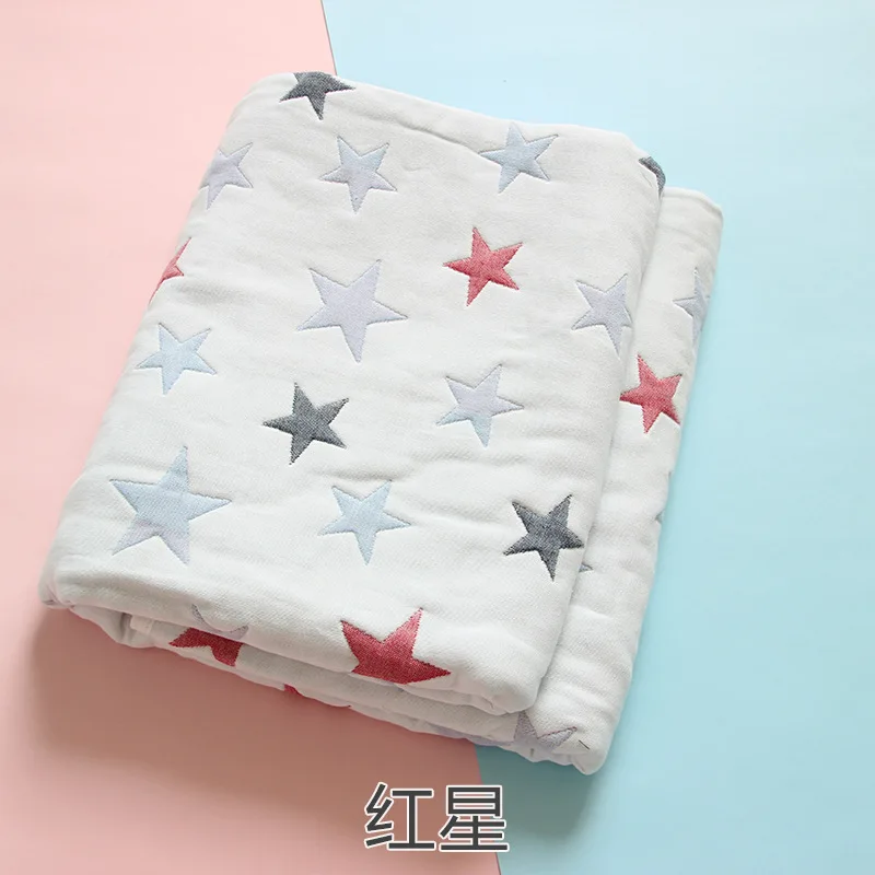 

L01 Children 40 Ply Six-layer Gauze Children's Quilt Infants BABY'S BLANKET Square Bath Towel Gro-bag Blanket