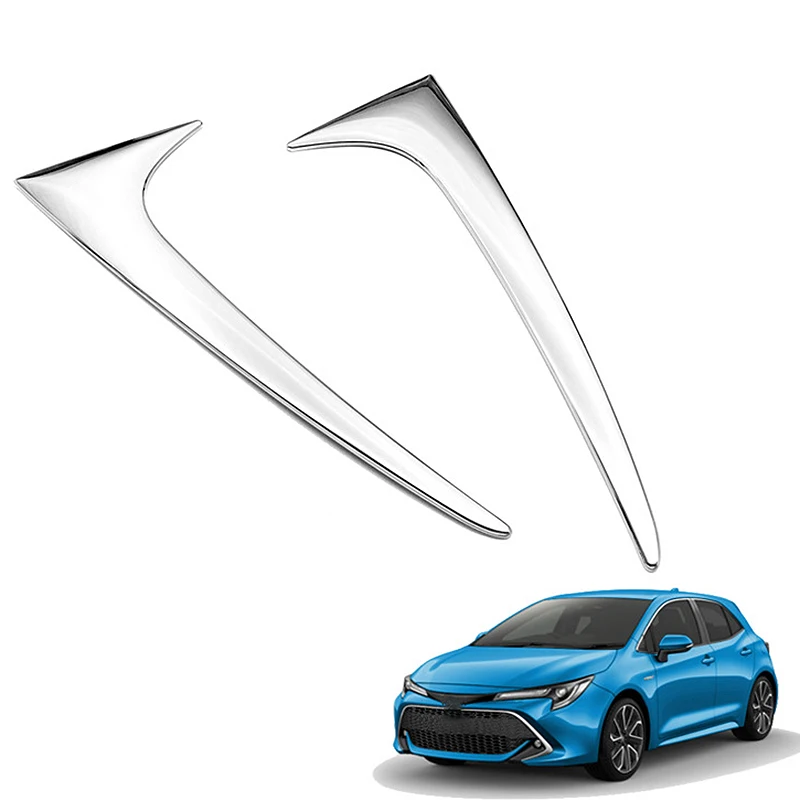 Для Toyota Corolla E210 2019 2020 хэтчбек ABS хром задний спойлер боковая Тройная