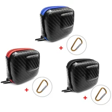 For GoPro Hero 7/6/5/4 Camera Storage case Bag Box + Buckle heat-proof Waterproof Mini Carry Bag Case for OSMO Action Camera SLR