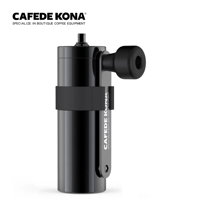 Ручная кофемолка CAFEDE KONA с регулируемой настройкой конической заусенцы