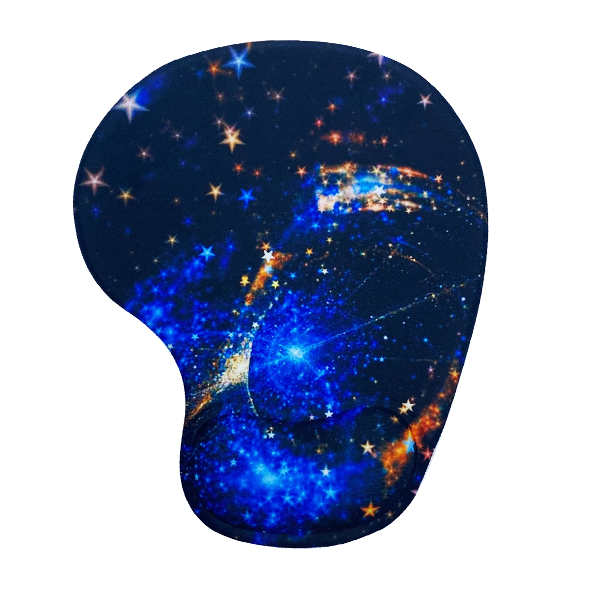 Эргономичный коврик для мыши Galaxy Star с гелевой подставкой запястья
