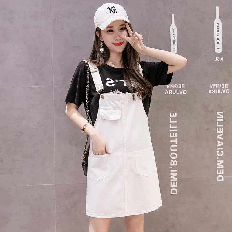 Summer Women Denim Dress Sundress 