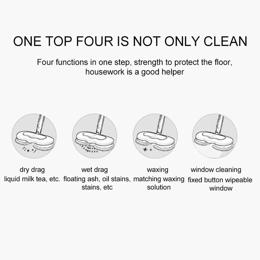  Intelligence Electric Mop Smart Electric Mop Electric Mop Rechargeable Premium Dry and Wet Dual-Use - 4000145812432