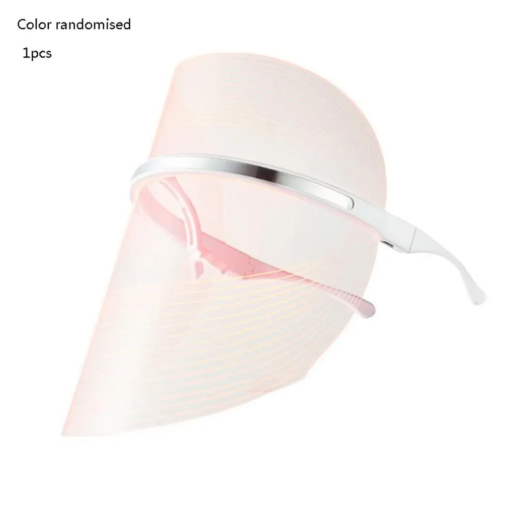 Facial Cleaning LED Mask Instrument Home Rejuvenation Spectrometer Three Color Red Blue Yellow Light Beauty Skin 1