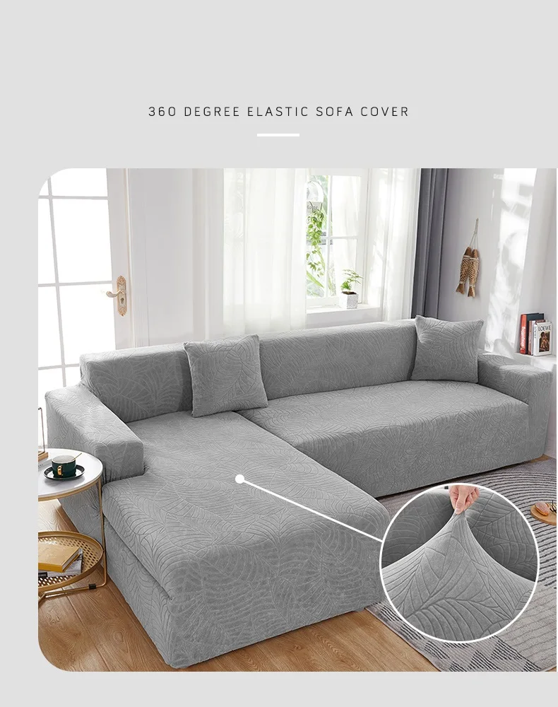 

Waterproof Anti-Cat Scratch Sofa Cover All-Inclusive Universal Cover Four Seasons Fabric Simple Elastic Sofa Cover