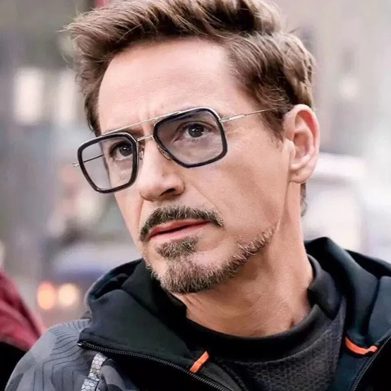 Iron Man Tony Stark occhiali da sole uomo 006 stile retrò Robert Downey JR Tom  occhiali da sole Spider Man occhiali da vista con scatola di marca -  AliExpress