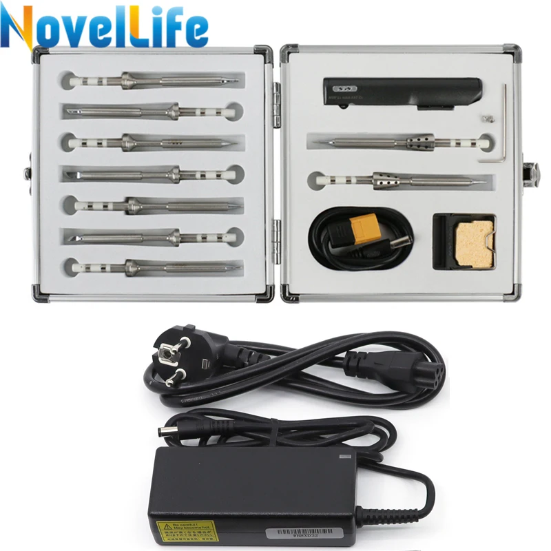 Ts100 Mini Digital Electric Soldering Iron Station Kit Adjustable