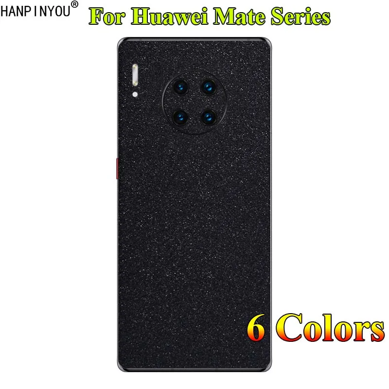 Роскошный Матовый чехол для задней вспышки Huawei Mate 30 20 Pro X Lite 10 9 защитная пленка