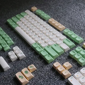

Retro Ttheme Keycaps Heat Sublimation Process High Graft PG Height Keycap Mechanical Keyboard Key Cap