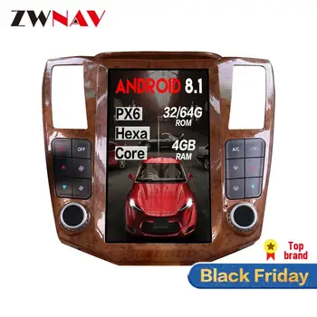 

Tesla style Android 8.1 Car Multimedia Player unit For Lexus RX RX300 RX330 RX350 RX400H RX450H radio stereo gps navi big screen