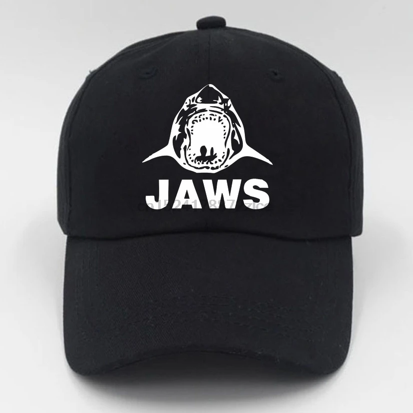 Jaws летняя бейсболка Женская Мужская Регулируемая Кепка унисекс Повседневная Хип-хоп кепка s
