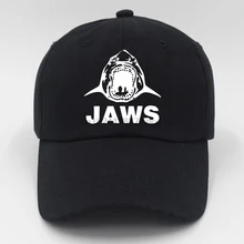 Jaws летняя бейсболка Женская Мужская Регулируемая Кепка унисекс Повседневная Хип-хоп кепка s