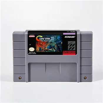 Contra III The Alien Wars-карта действия для игры US версия на английском языке | Электроника