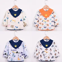 Best Offers Baby Bandana Bibs Cute Cartoon Baby Bibs Waterproof Infant Children Drawing Long Sleeve Apron Baby Self Feeding Bib Best Offers Baby Bandana Bibs Cute Cartoon Baby Bibs Waterproof Infant Children Drawing Long Sleeve Apron Baby Self Feeding Bib