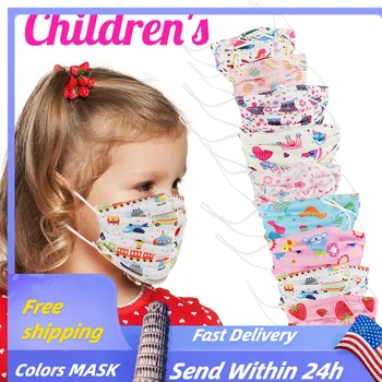 

Fashion Face Maskes Kids Cloth Face Maskswashable And Reusable Designer Printed Outdoor Protective Maks Face Scarf Mascarillas