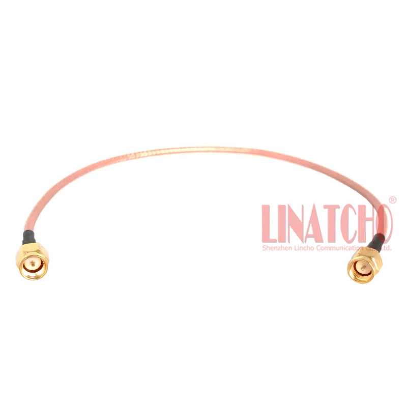 Коаксиальный кабель 30 см RG316 разъем SMA папа с двойным разъемом папа|connector rs232|connector