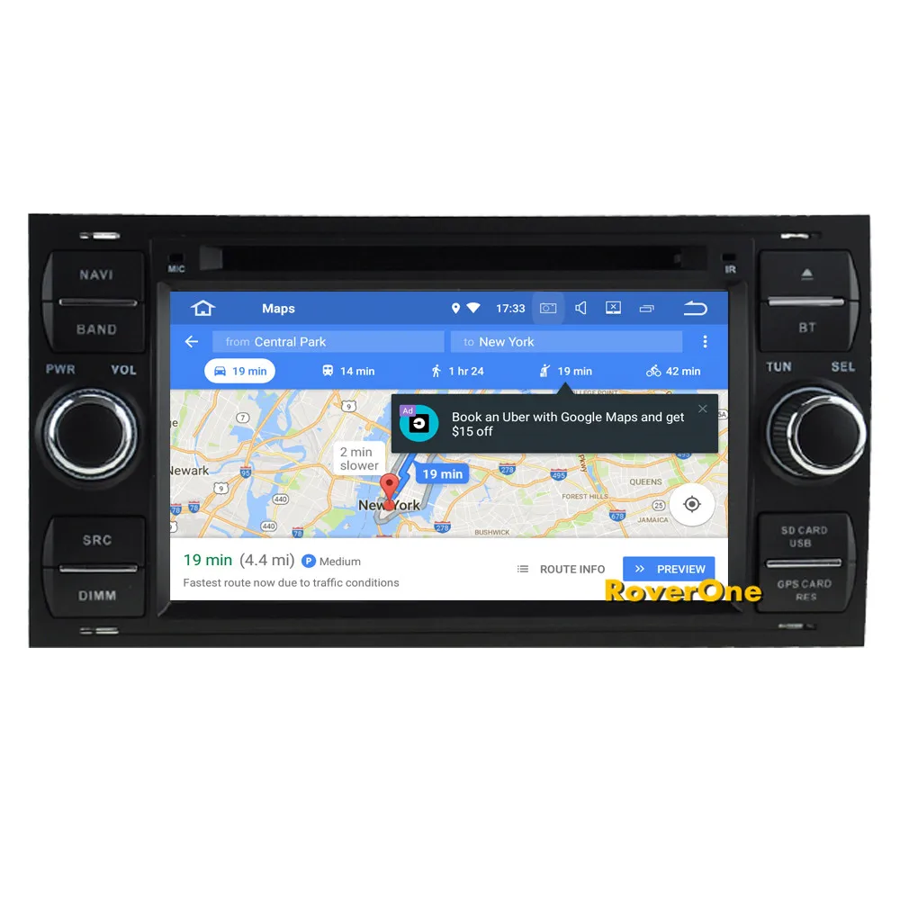 Cheap RoverOne Car Multimedia System For Ford Transit Fiesta Galaxy Fusion C-MAX S-MAX Kuga Connect For Focus For Mondeo 10
