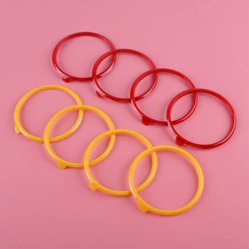 

beler Car Styling A/C Air Condition Vent Outlet Ring Cover Trim Decoration Styling Fit For Audi A3 S3 2013 2014 2015 2016