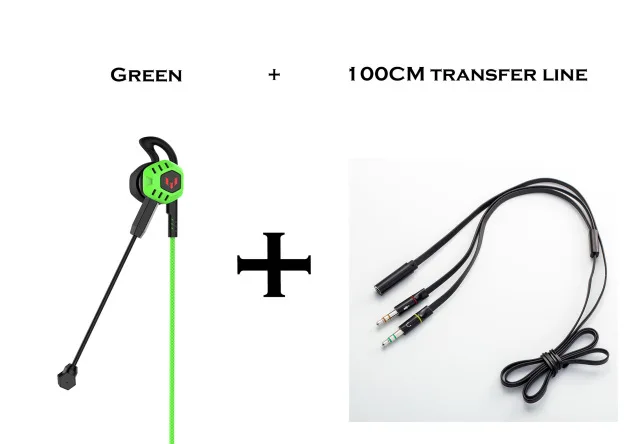 Z100X-GN-Transfer Langsdom Z100X Игровые наушники с микрофоном Стерео PUGB гарнитура геймер auriculares fone de ouvido для телефона Xbox Gamer PS4 - Color: Z100X-GN-Transfer